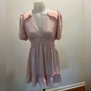 Pink pastel dress